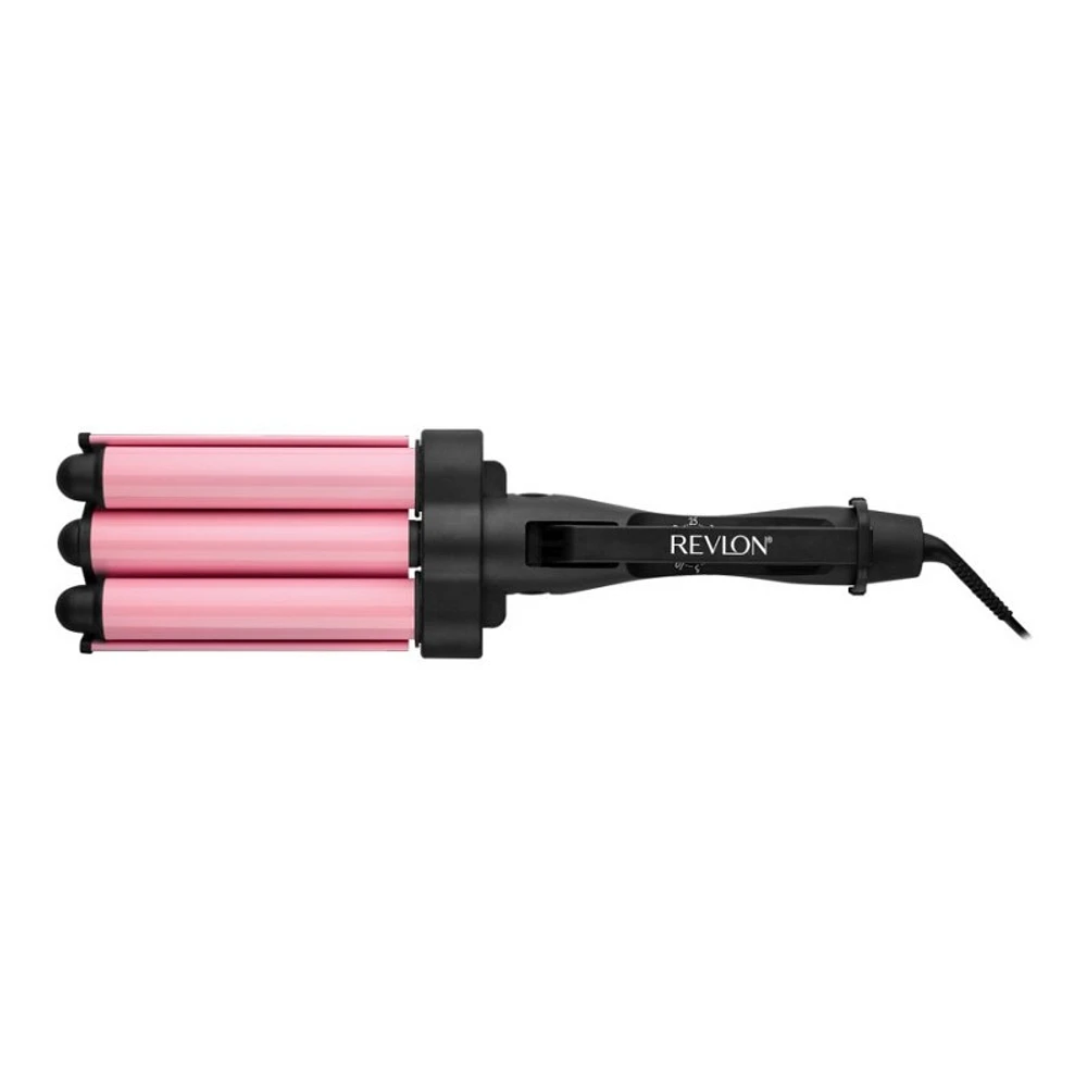 Revlon Wave Master Jumbo Waver - Black/Pink - RVIR3056F