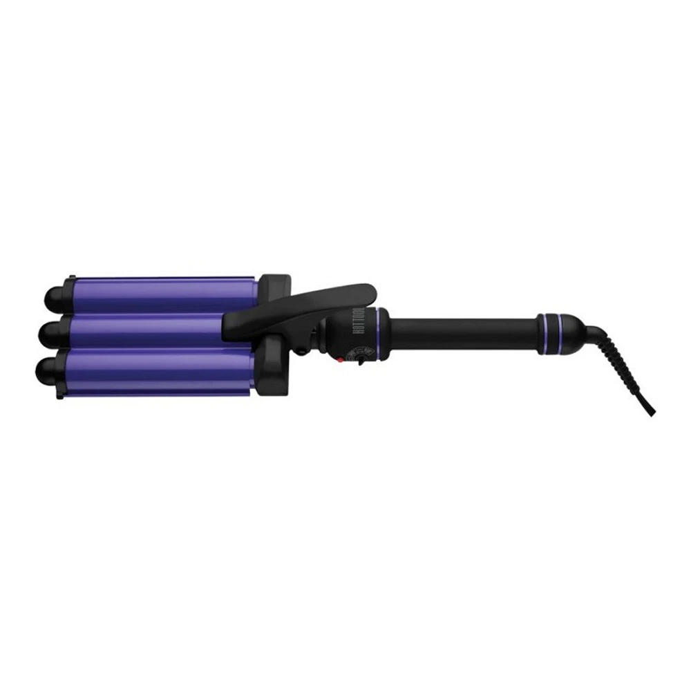 Hot Tools Three-Barrel Waver - Black - HTIR1594F