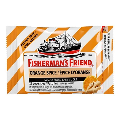 Fisherman's Friend Lozenges - Orange Spice - 22's