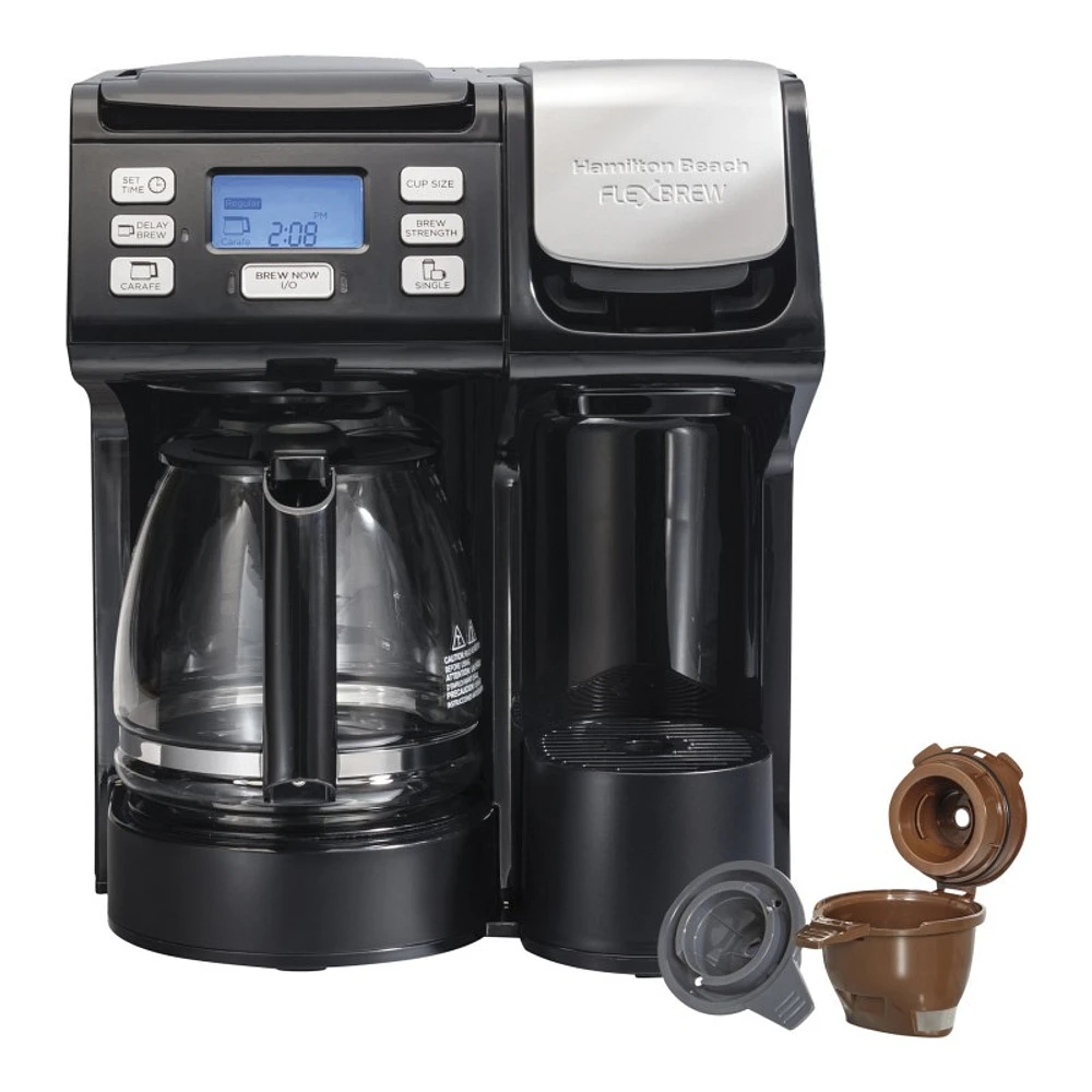 Hamilton Beach FlexBrew Trio Coffee Maker - Black - 49902C