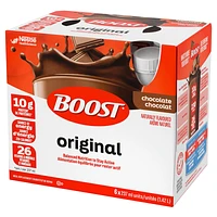 BOOST Original Protein Drink - Chocolate - 6 x 237ml