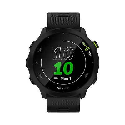 Garmin Forerunner 55 GPS Smartwatch - Black - 010-02562-00