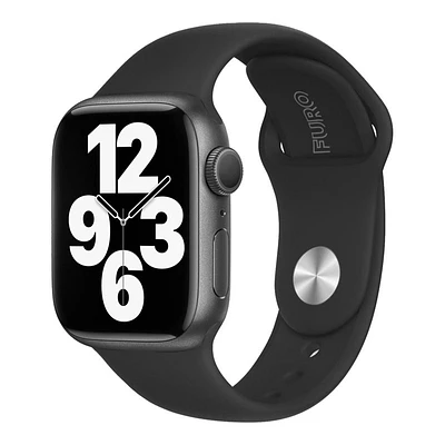 FURO Silicone Strap for Apple Watch - 40/41mm - Black