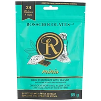 Ross Stevia Pouch Dark Chocolate Minis - Sea Salt - 85g 