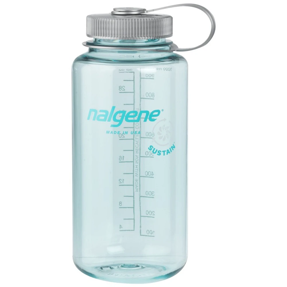 Nalgene Sustain Bottle With Mouth - Seafoam - 1L 