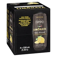 Crodo Limonata Italian Lemonade - 4x330ml