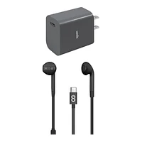 LOGiiX Essential Kit for Android Devices - Black