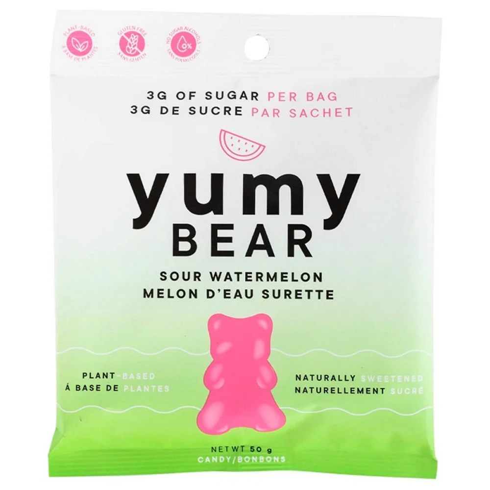 Yumy Bear Sour Watermelon Candy - 50g