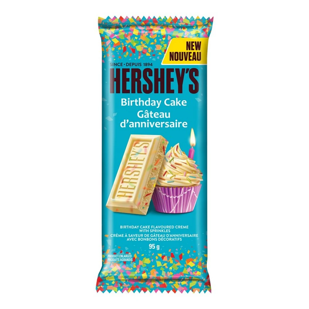 HERSHEY'S Birthday Cake Candy Bar - 95g<br>