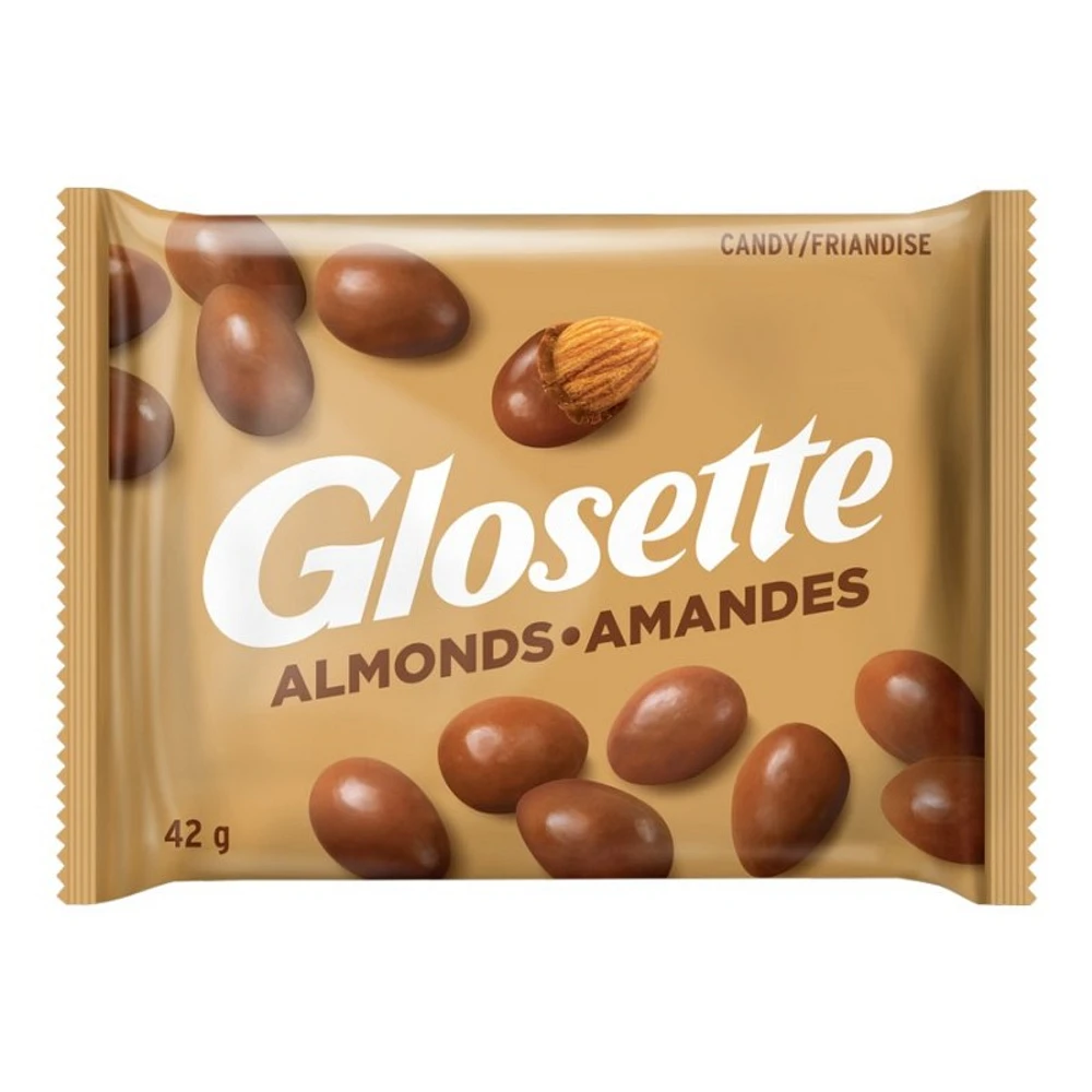 Hershey Glosette Candy - Almonds - 42g