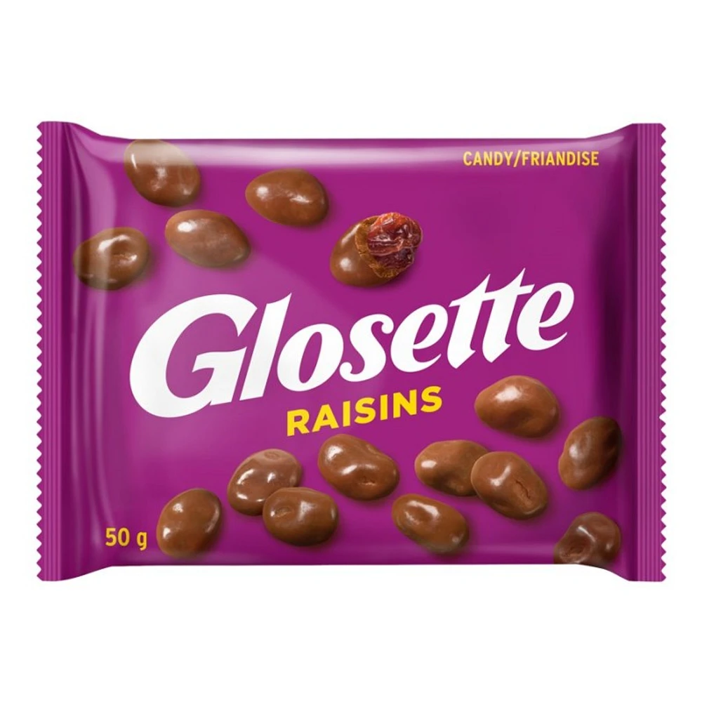 Hershey Glosette Candy - Raisins - 50g 