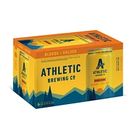 Athletic Brewing Co. Blonde/Golden Non Alcoholic Beer - Upside Dawn - 6X355ml