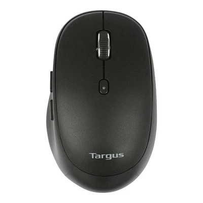 Targus Midsize Wireless Antimicrobial Multi-Device Mouse - Black - AMB582GL