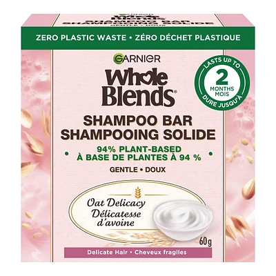 Garnier Whole Blends Softening Shampoo Bar - Oat Delicacy - 60g