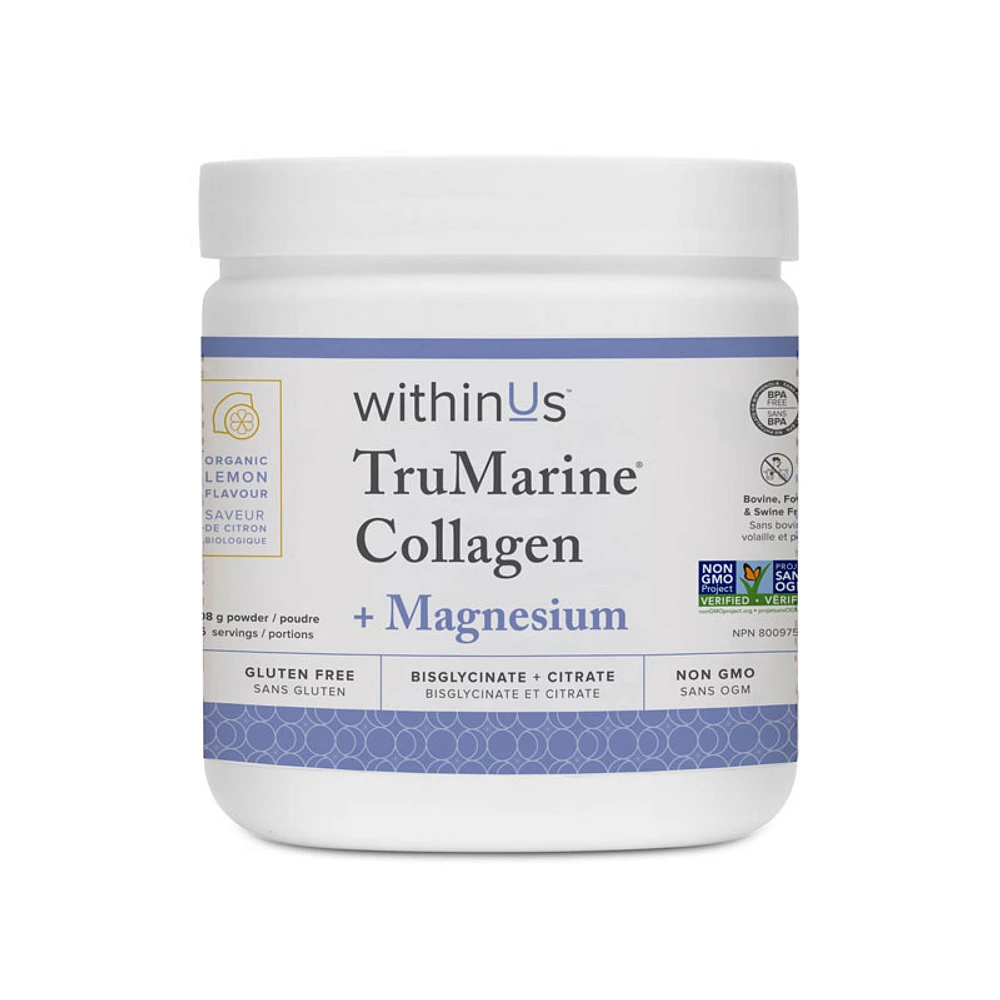 WithinUs TruMarine Collagen and Magnesium - 208g