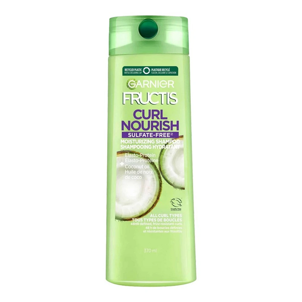 Garnier Fructis Curl Nourish Moisturizing Shampoo - 370ml