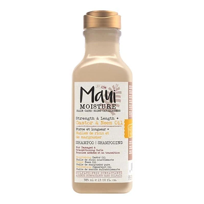 Maui Moisture Strength and Length + Castor and Neem Oil Shampoo - 385ml