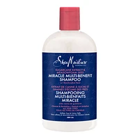 SheaMoisture Sugarcane Extract and Meadowfoam Seed Miracle Multi-Benefit Shampoo - 384ml