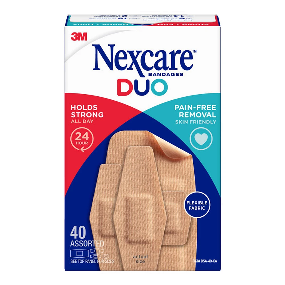 Nexcare Duo Bandages - 40â€™s