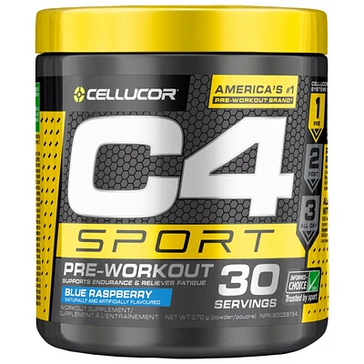 Nutrabolt C4 Sport Pre-Workout - Blue Raspberry - 270g