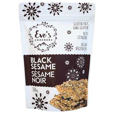 Eve's Black Sesame Crackers - 108g