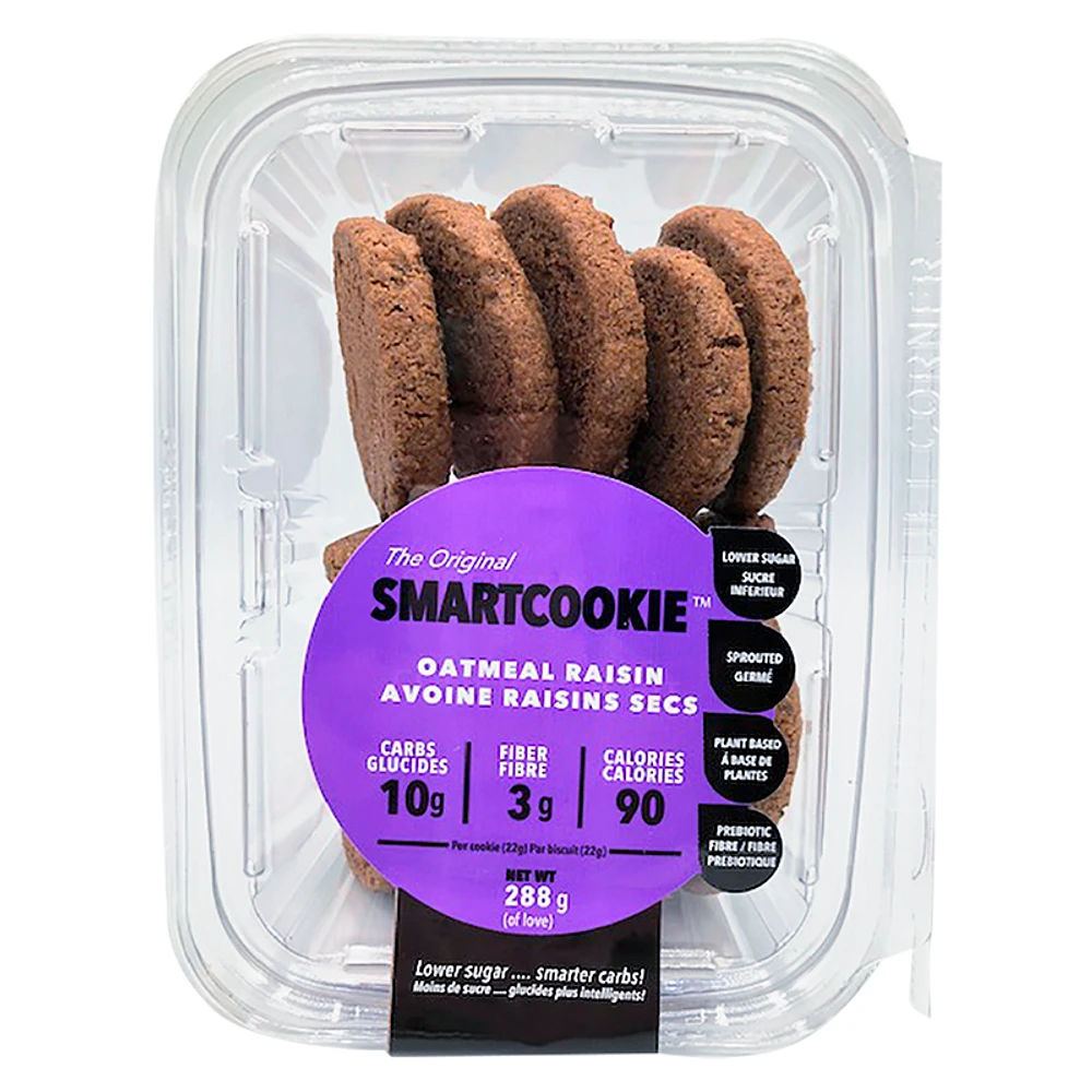 Sproutalicious Smart Cookies - Oatmeal Raisin - 312g