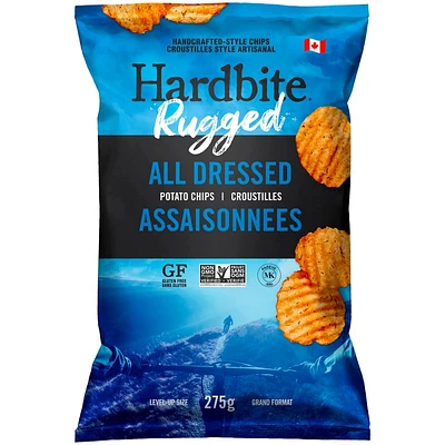 Hardbite Rugged All Dressed Chips - 275g