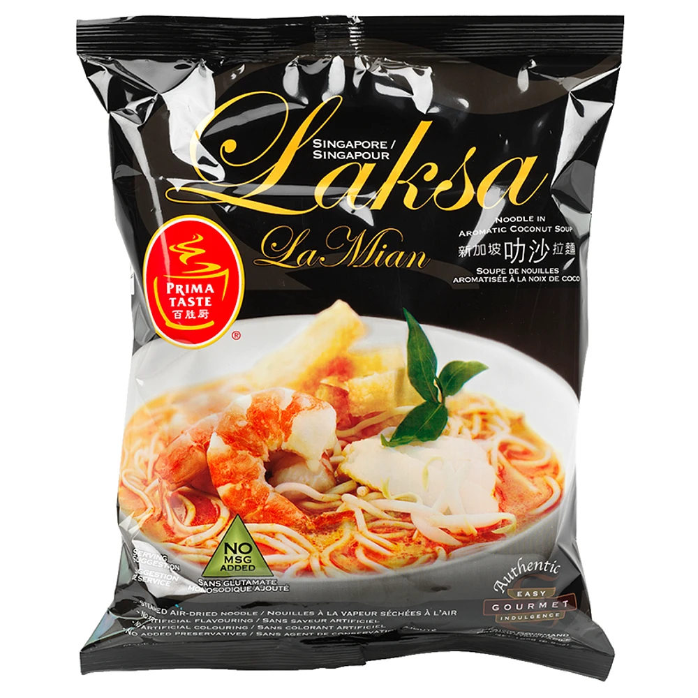 Prima Taste Singapore Laksa LaMian Noodles - 185g