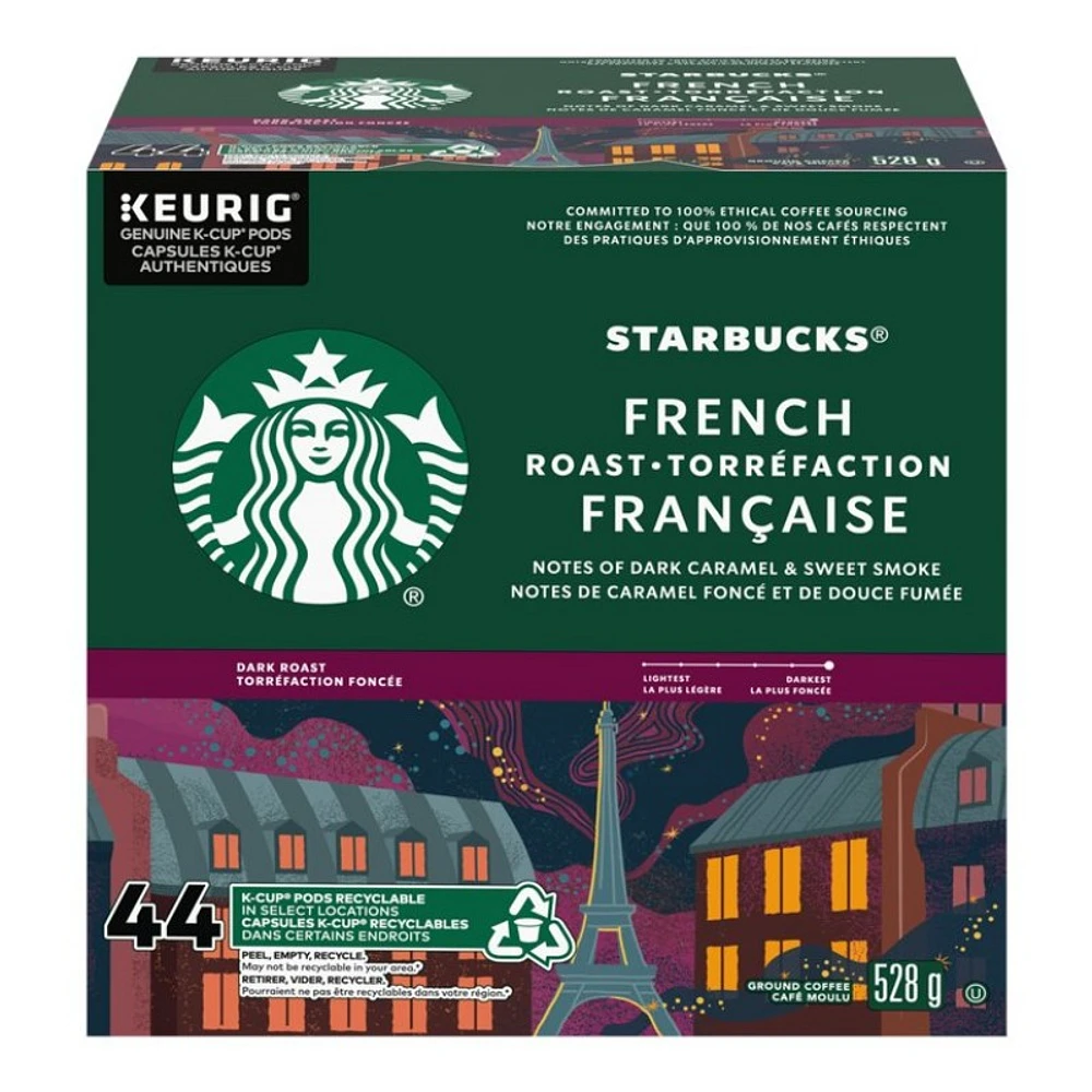 Starbucks K-cup French Roast - 44s