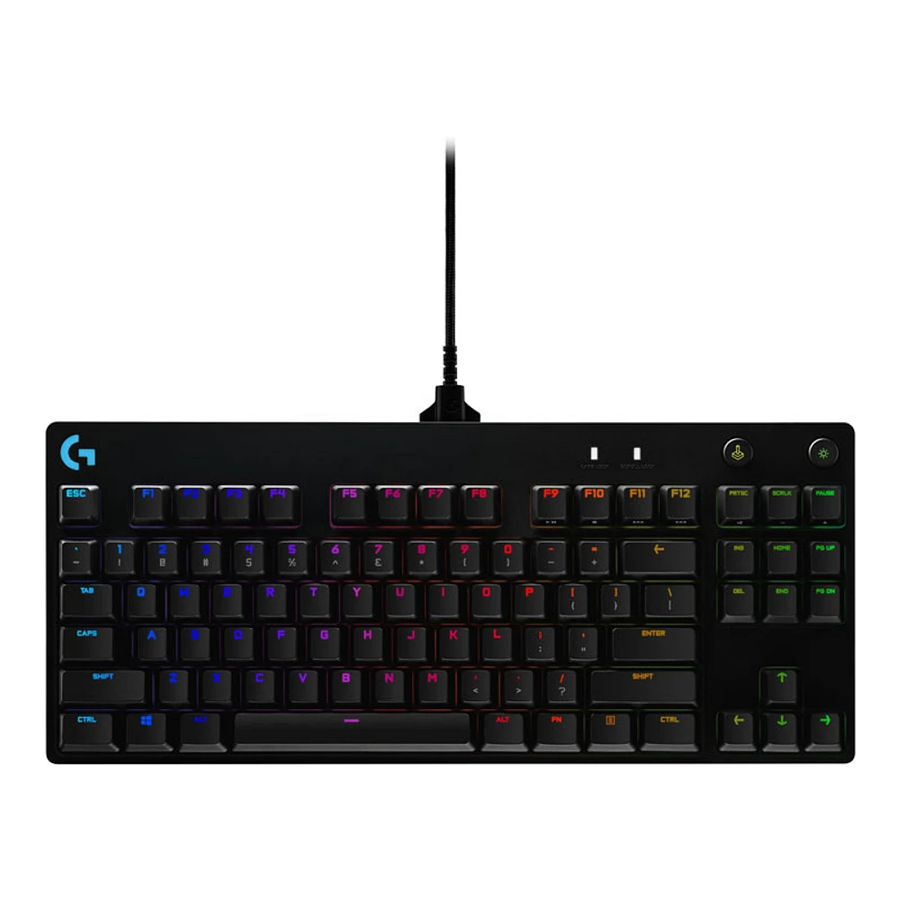 Logitech G PRO Mechanical Gaming Keyboard - Black - 920-009388