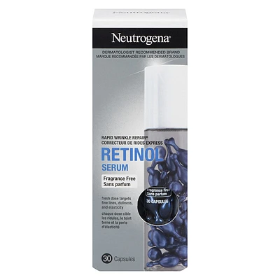 Neutrogena Rapid Wrinkle Repair Retinol Face Serum Capsules - 30's 