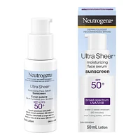 Neutrogena Ultra Sheer Moisturizing Face Serum Sunscreen - 50ml