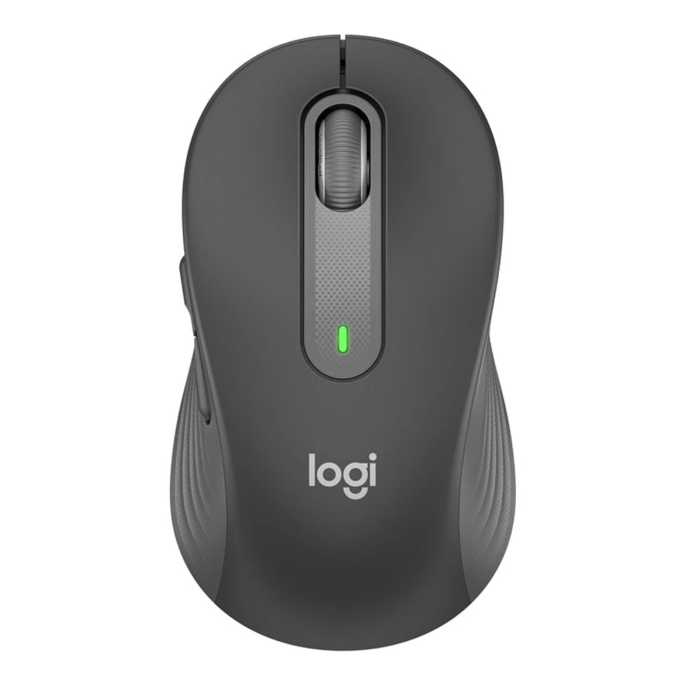 Logitech Signature M650 Wireless Mouse - Graphite - 910-006250