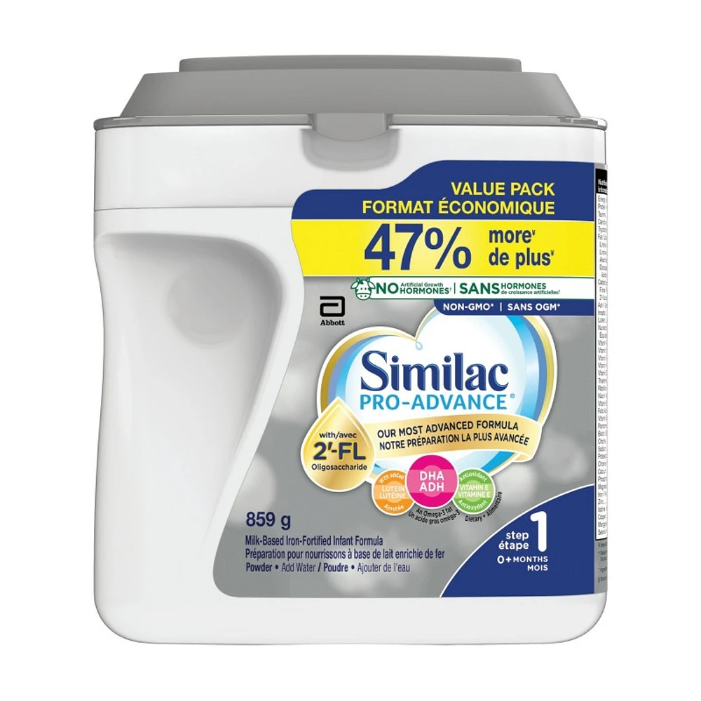 Similac Pro-Advance Step 1 Baby Formula Baby Food Powder - 859g