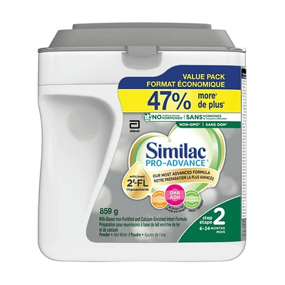 Similac Pro-Advance Baby Formula Baby Food Powder - Step 2 - 859g