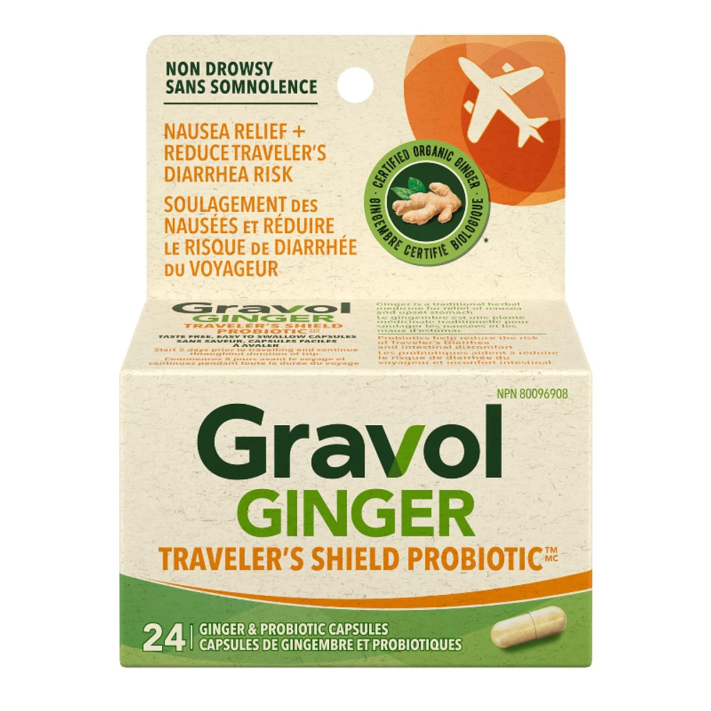 Gravol Ginger Tablets - 24's