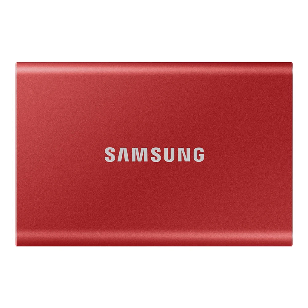 Samsung Portable SSD T7 - Red - 1TB