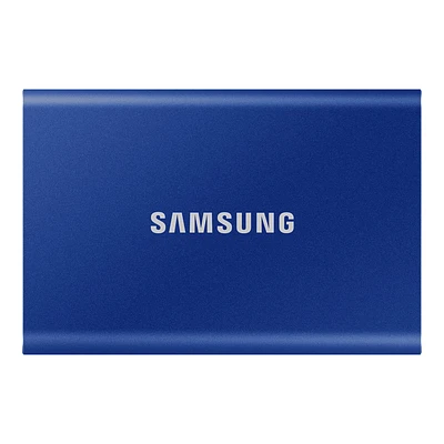 Samsung T7 Portable External SSD - Blue - 1TB - MU-PC1T0H/AM