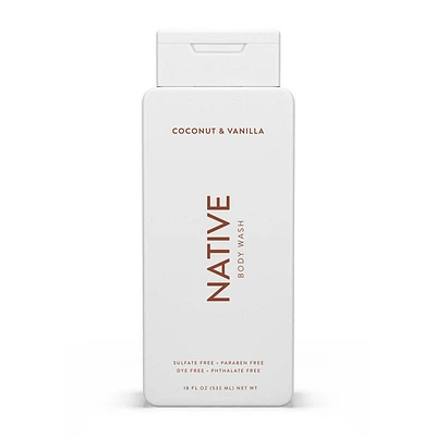 Native Body Wash - Coconut and Vanilla - 532g