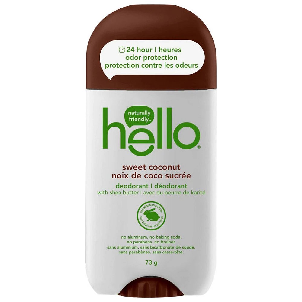 Hello Deodorant - Sweet Coconut - 73g