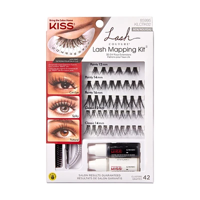 Kiss 3D DIY Faux Extension False Eyelash Kit