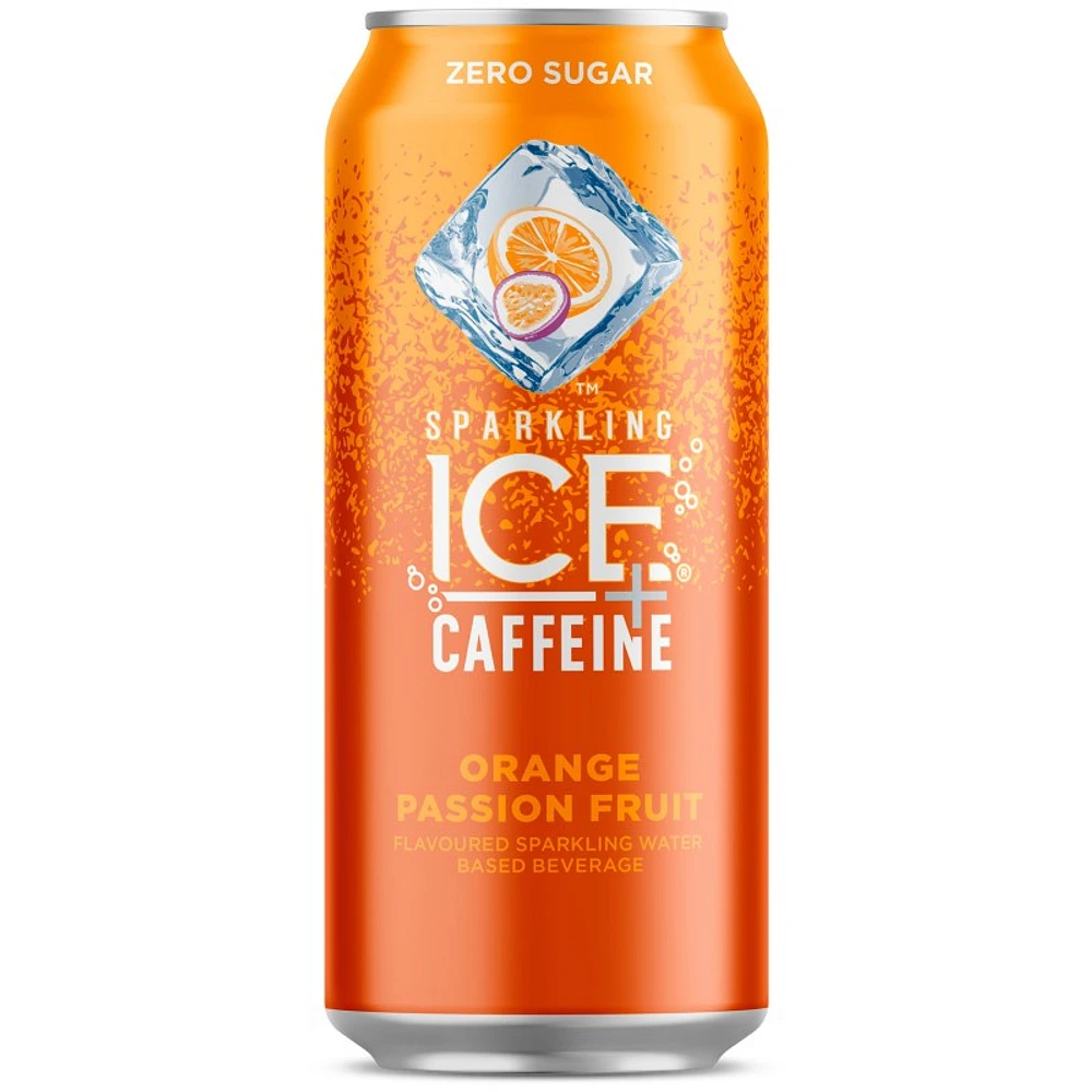 Sparkling Ice Orange Passion with Caffeine - 473ml