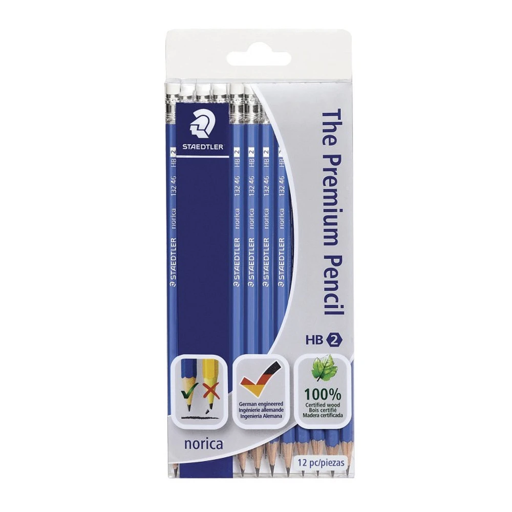 Staedtler Norica HB #2 Pencils - 12 pack