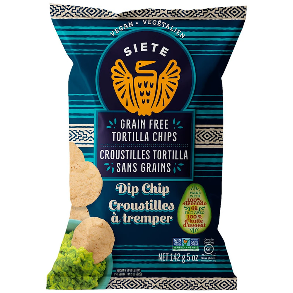 Siete Grain Free Tortilla Chips - Dip Chip - 142g