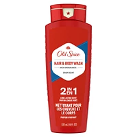 Old Spice High Endurance Hair and Body Wash - Crisp Scent - 532ml