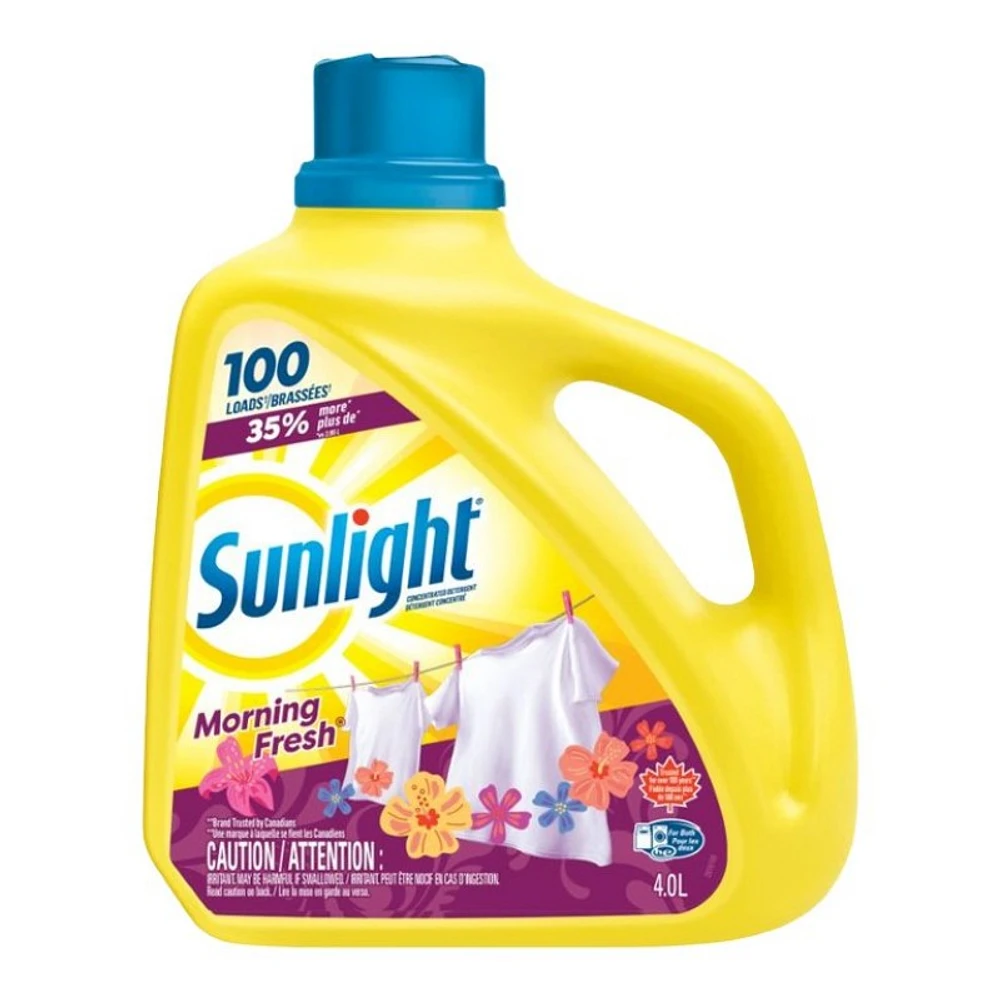 Sunlight Detergent - Morning Fresh - 4l