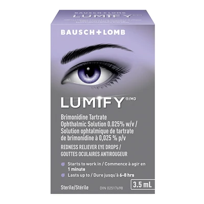 Bausch + Lomb Lumify Redness Reliever Eye Drops