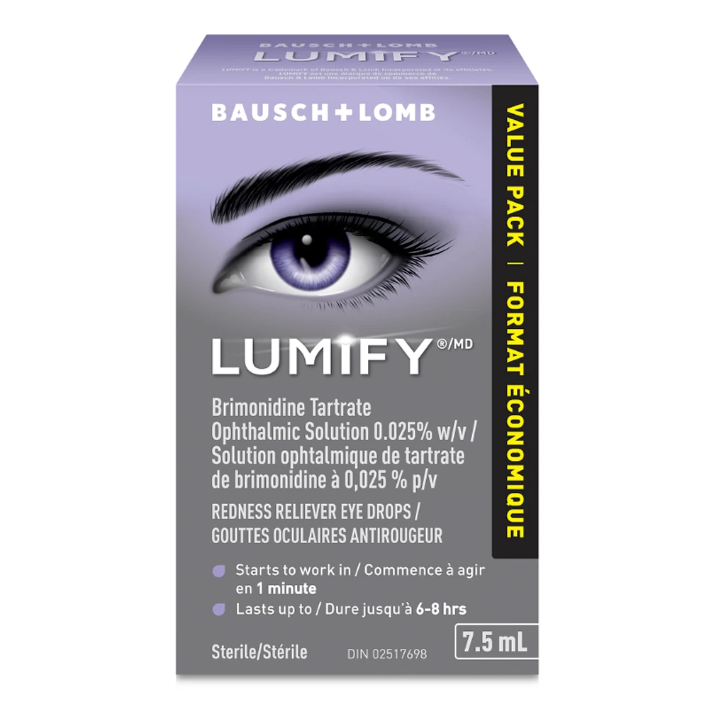 Bausch + Lomb Lumify Redness Reliever Eye Drops