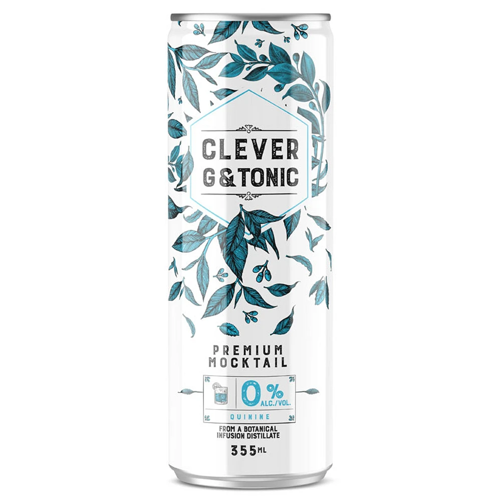 Clever Non-Alcoholic Gin Tonic - 355ml