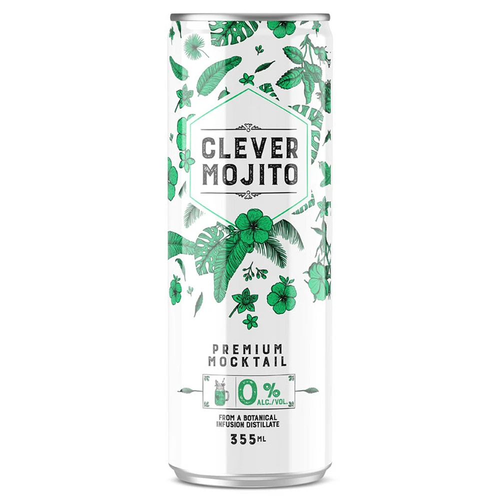 Clever Non-Alcoholic Mojito - 355ml